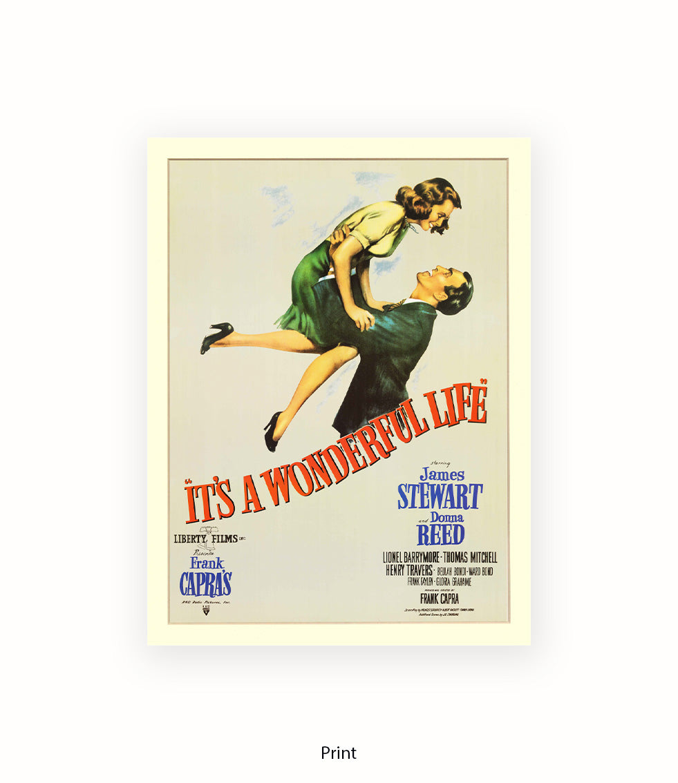 It's a Wonderful Life - V - Art Print