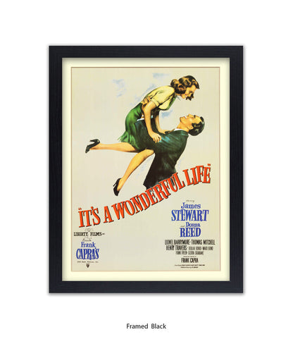 It's a Wonderful Life - V - Art Print
