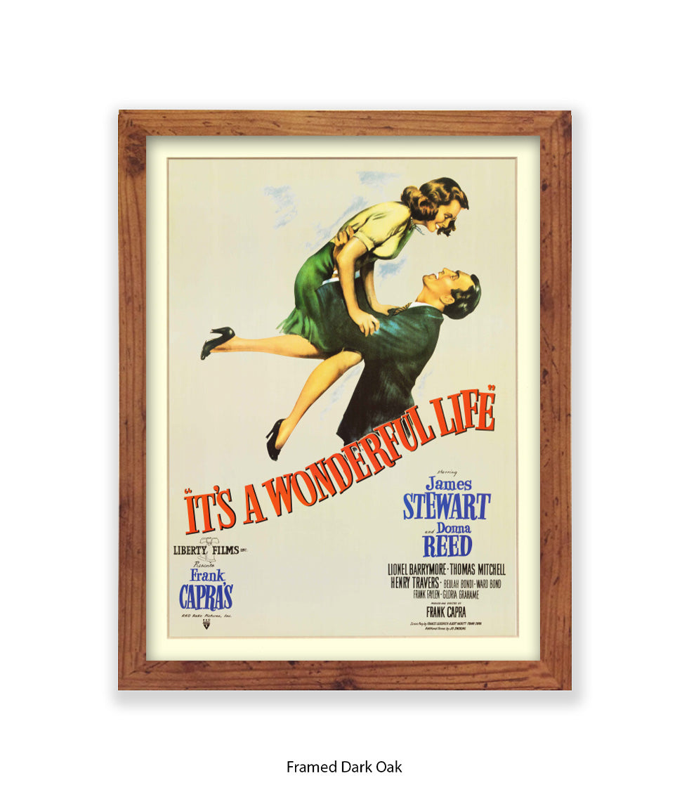 It's a Wonderful Life - V - Art Print