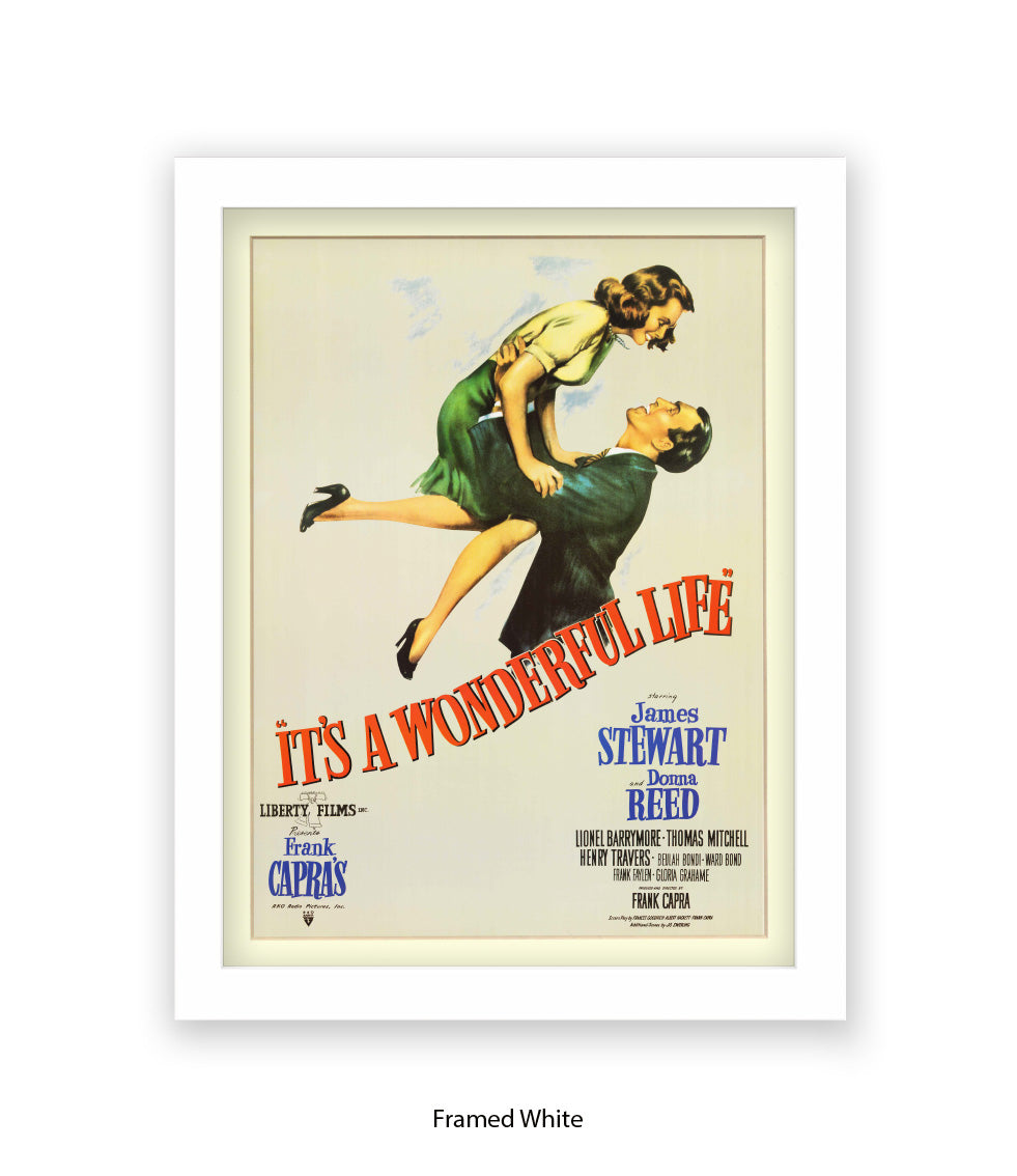 It's a Wonderful Life - V - Art Print