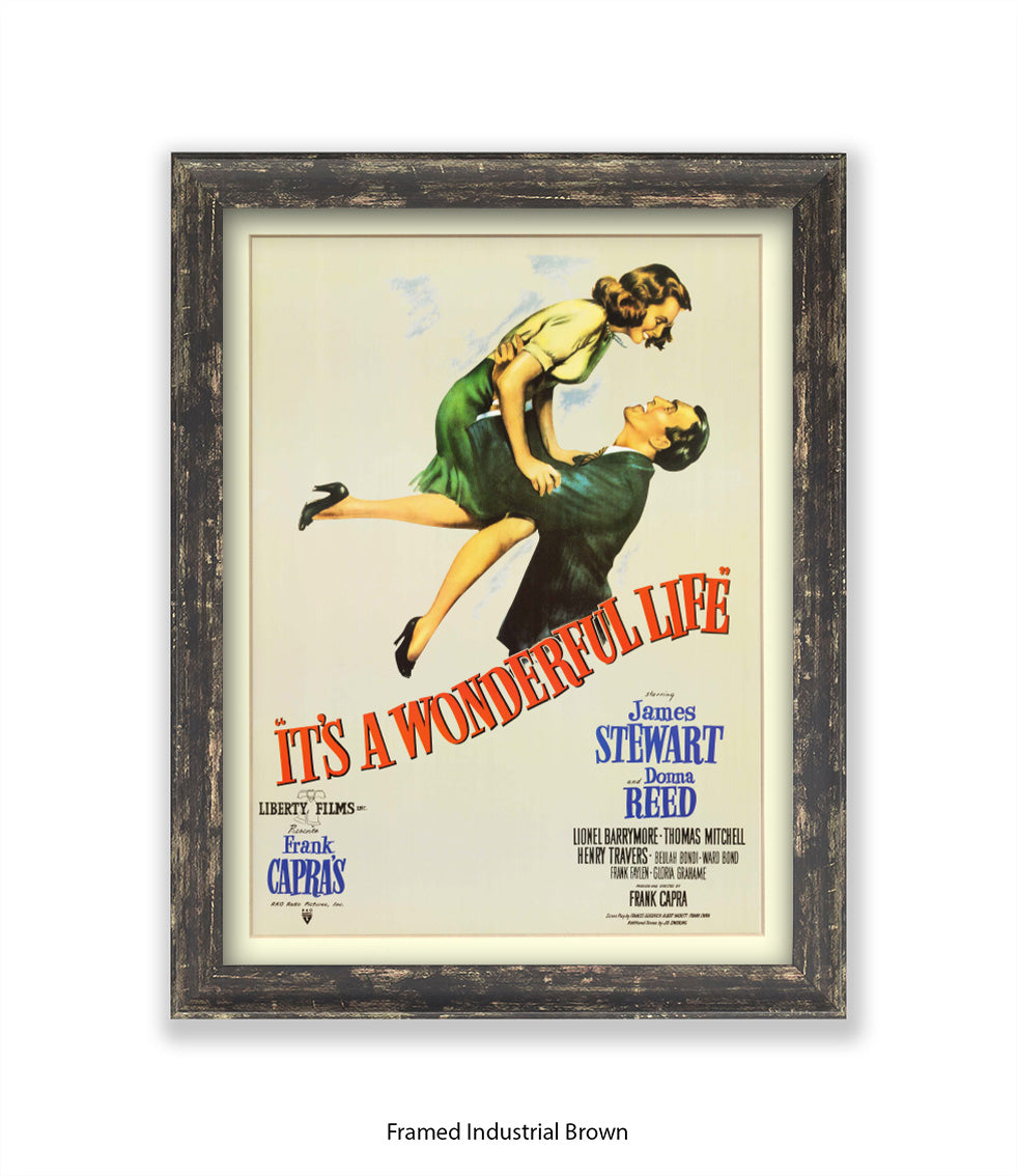 It's a Wonderful Life - V - Art Print