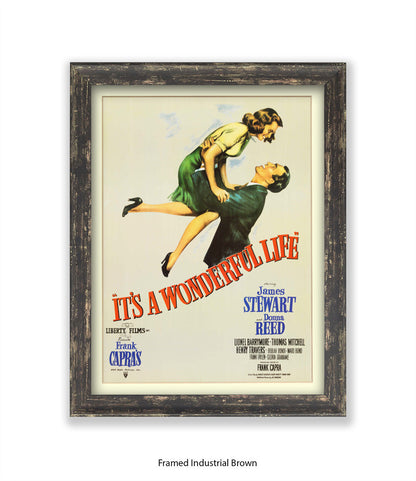 It's a Wonderful Life - V - Art Print