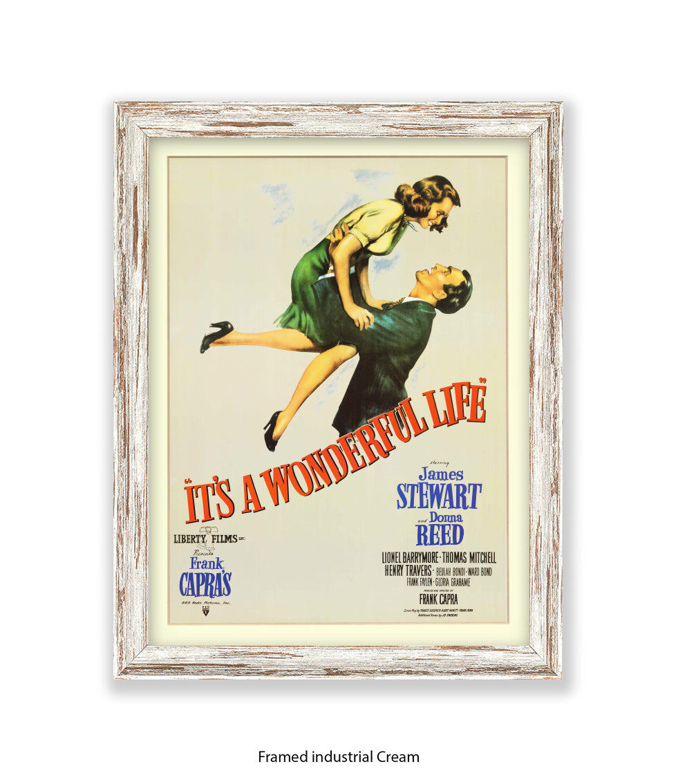 It's a Wonderful Life - V - Art Print