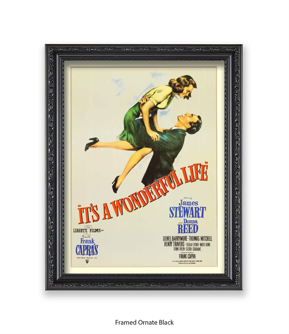 It's a Wonderful Life - V - Art Print