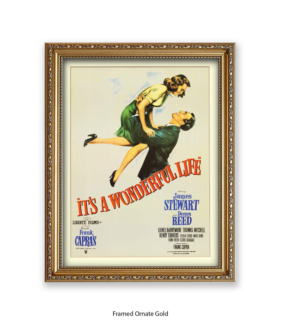 It's a Wonderful Life - V - Art Print