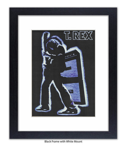 T.Rex Guitarist & Amplifier Art Print