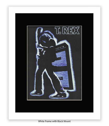 T.Rex Guitarist & Amplifier Art Print