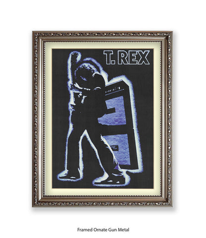 T.Rex Guitarist & Amplifier Art Print