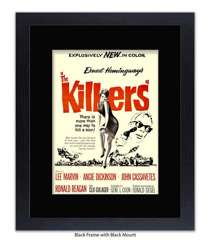 Killers - Lee Marvin - Angie Dickinson - Art Print