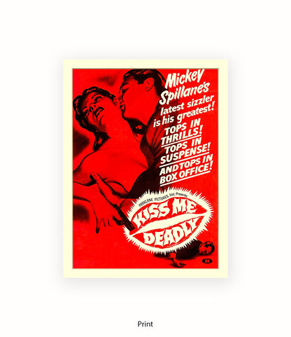 Kiss Me Deadly - Art Print
