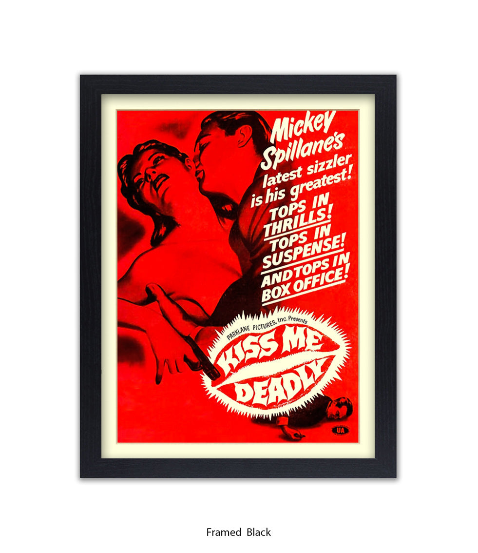 Kiss Me Deadly - Art Print