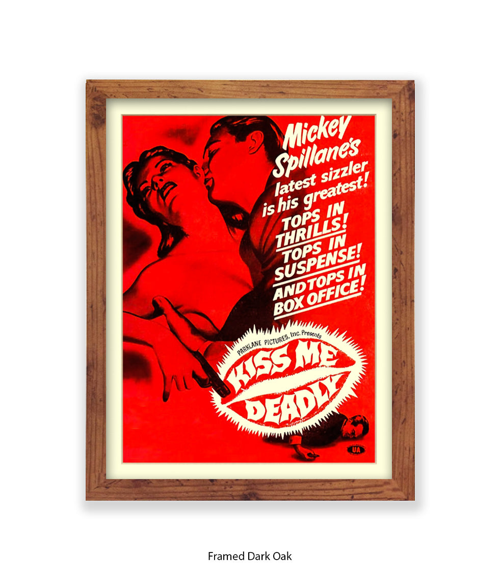 Kiss Me Deadly - Art Print