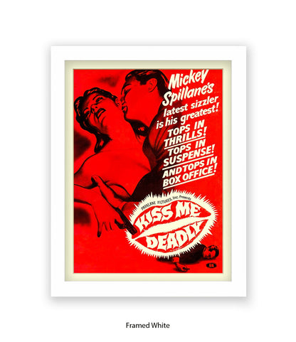 Kiss Me Deadly - Art Print