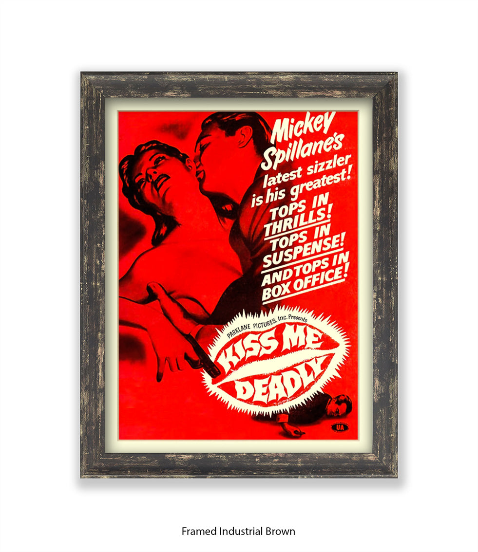Kiss Me Deadly - Art Print