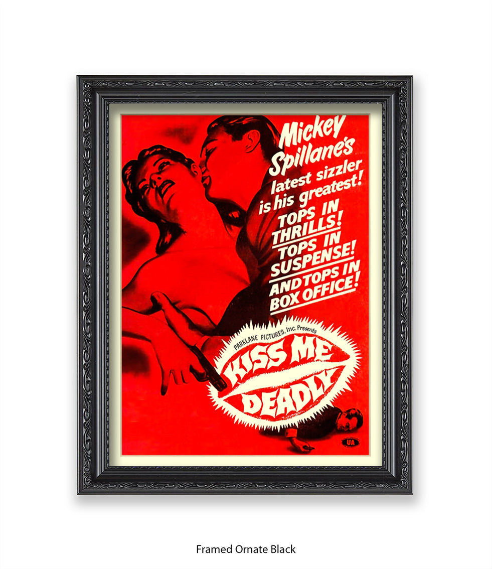 Kiss Me Deadly - Art Print