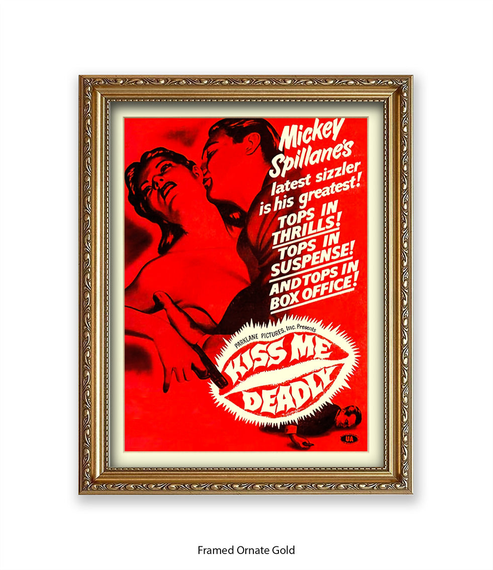 Kiss Me Deadly - Art Print