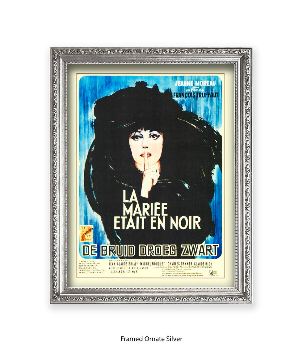La Mariee Etait En Noir - Art Print