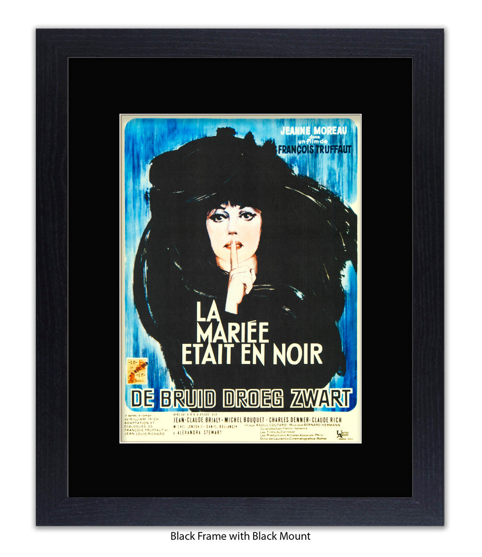 La Mariee Etait En Noir - Art Print