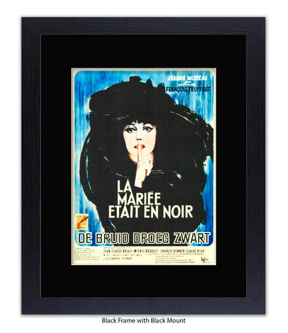 La Mariee Etait En Noir - Art Print