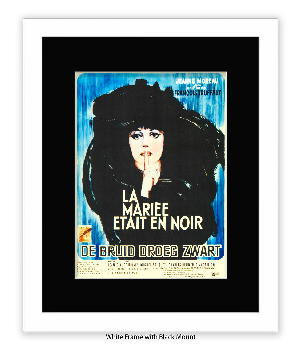La Mariee Etait En Noir - Art Print