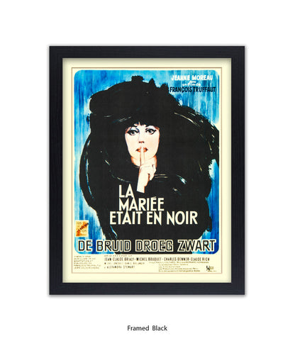 La Mariee Etait En Noir - Art Print