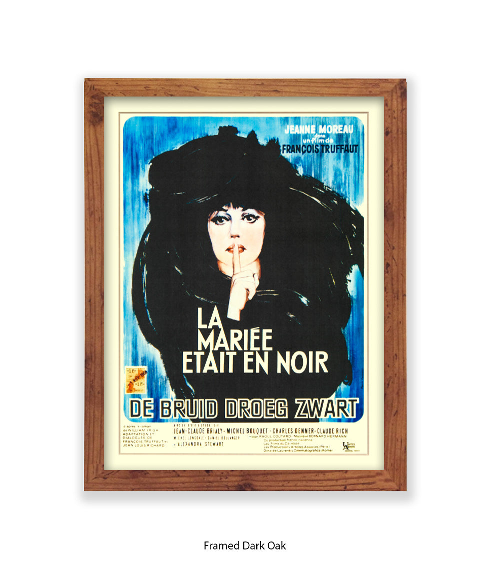 La Mariee Etait En Noir - Art Print