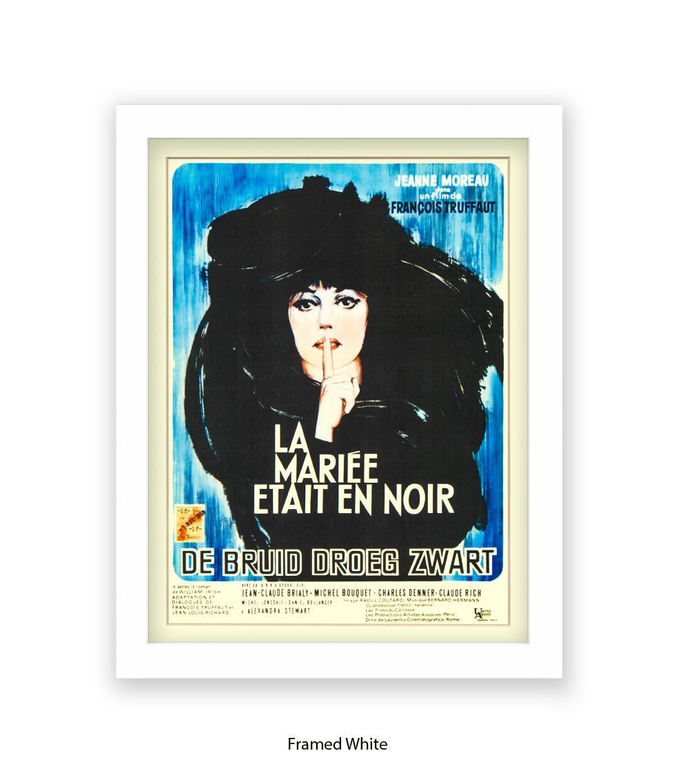 La Mariee Etait En Noir - Art Print