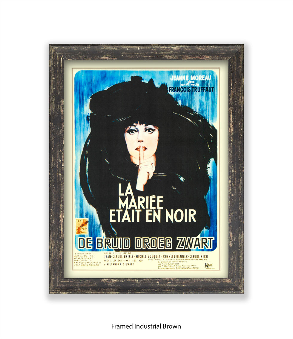La Mariee Etait En Noir - Art Print