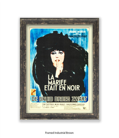 La Mariee Etait En Noir - Art Print
