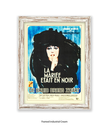 La Mariee Etait En Noir - Art Print