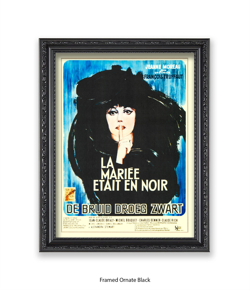 La Mariee Etait En Noir - Art Print