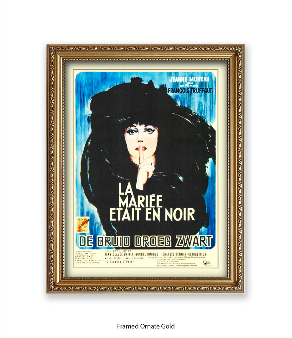 La Mariee Etait En Noir - Art Print
