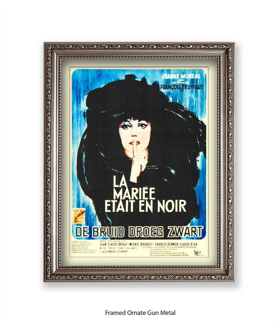 La Mariee Etait En Noir - Art Print