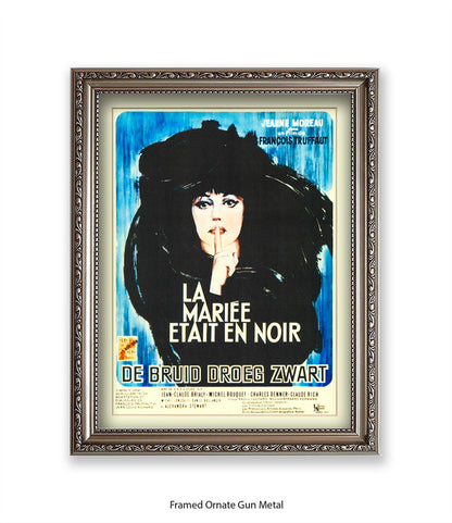 La Mariee Etait En Noir - Art Print