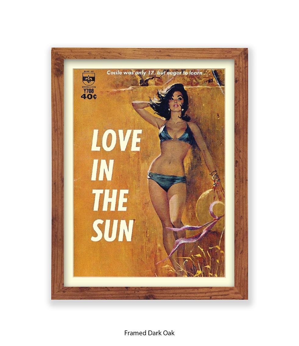 Love In The Sun - Art Print