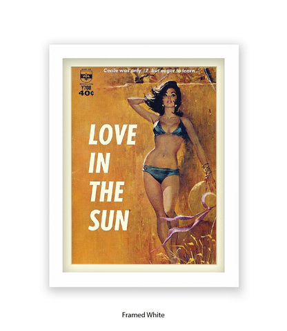 Love In The Sun - Art Print
