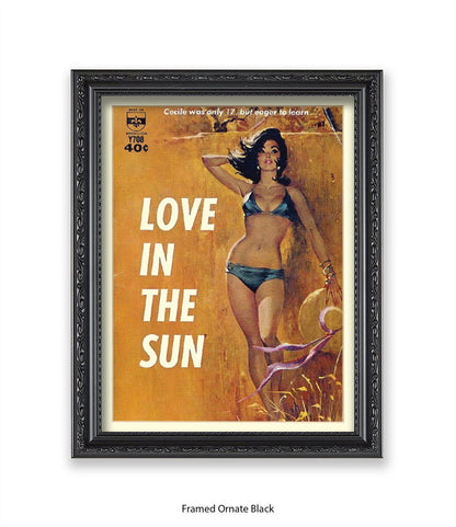 Love In The Sun - Art Print