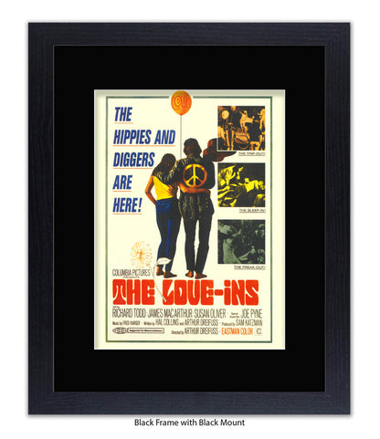 Love Inns - The Hippies & Diggers Are Here - Art Print