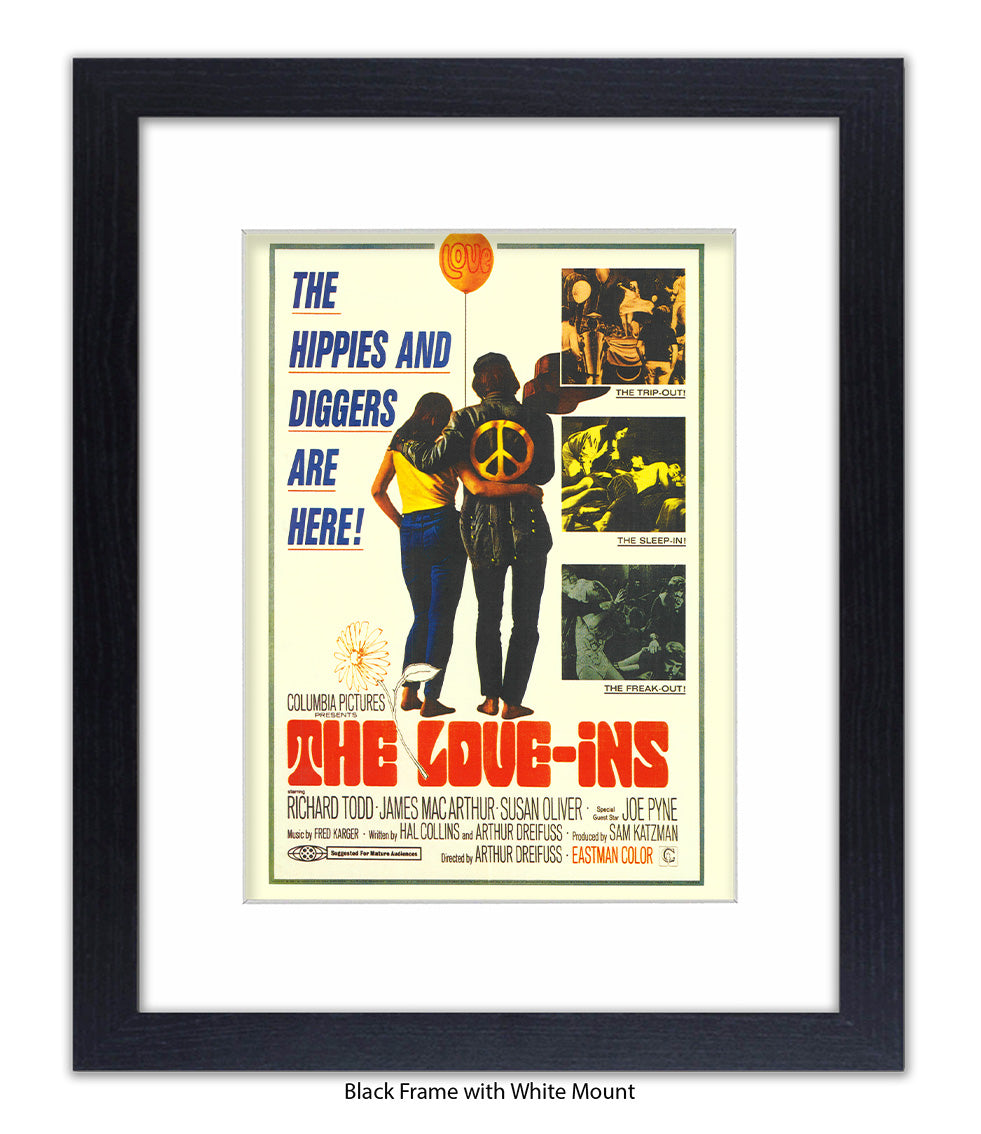 Love Inns - The Hippies & Diggers Are Here - Art Print