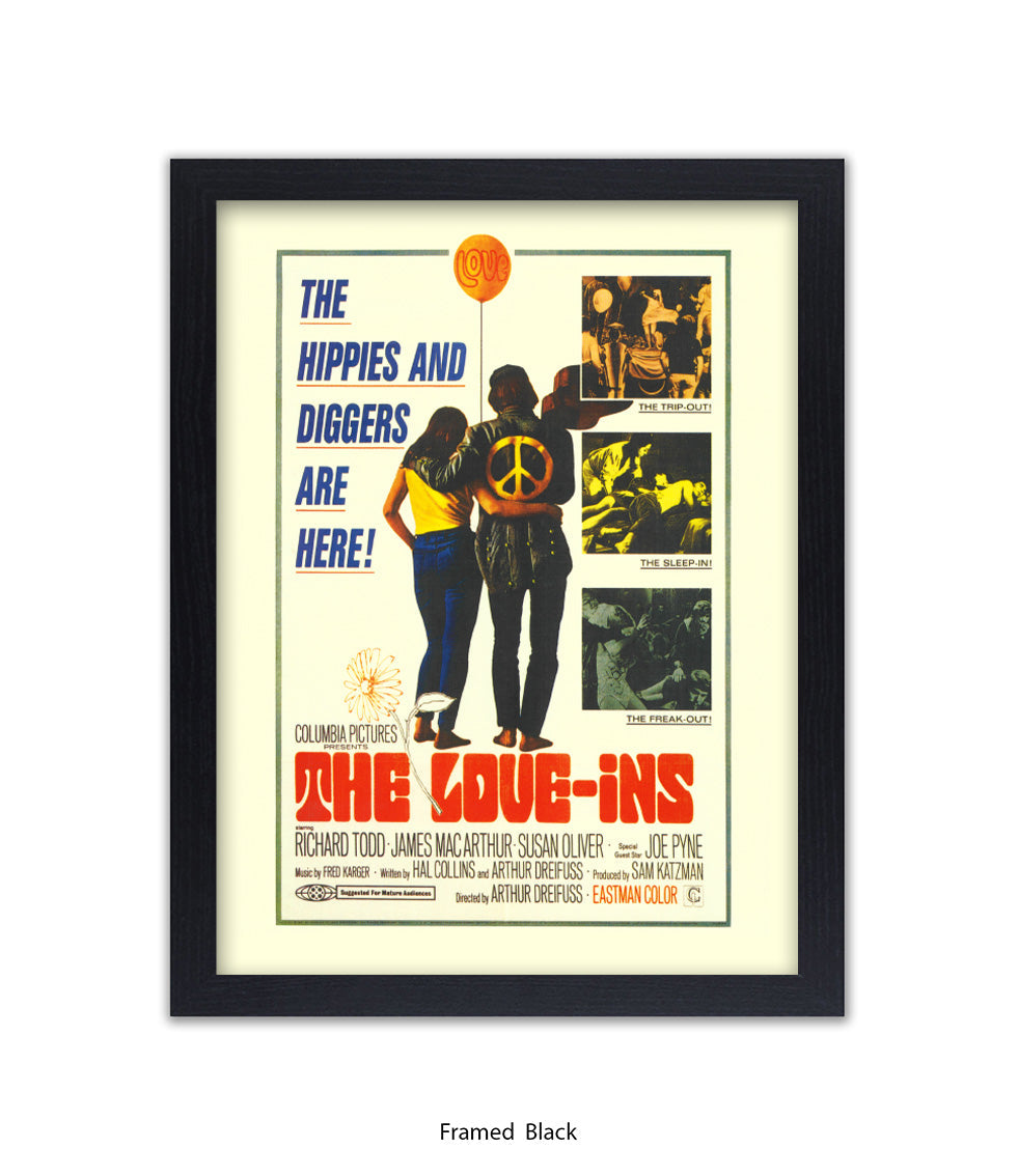 Love Inns - The Hippies & Diggers Are Here - Art Print