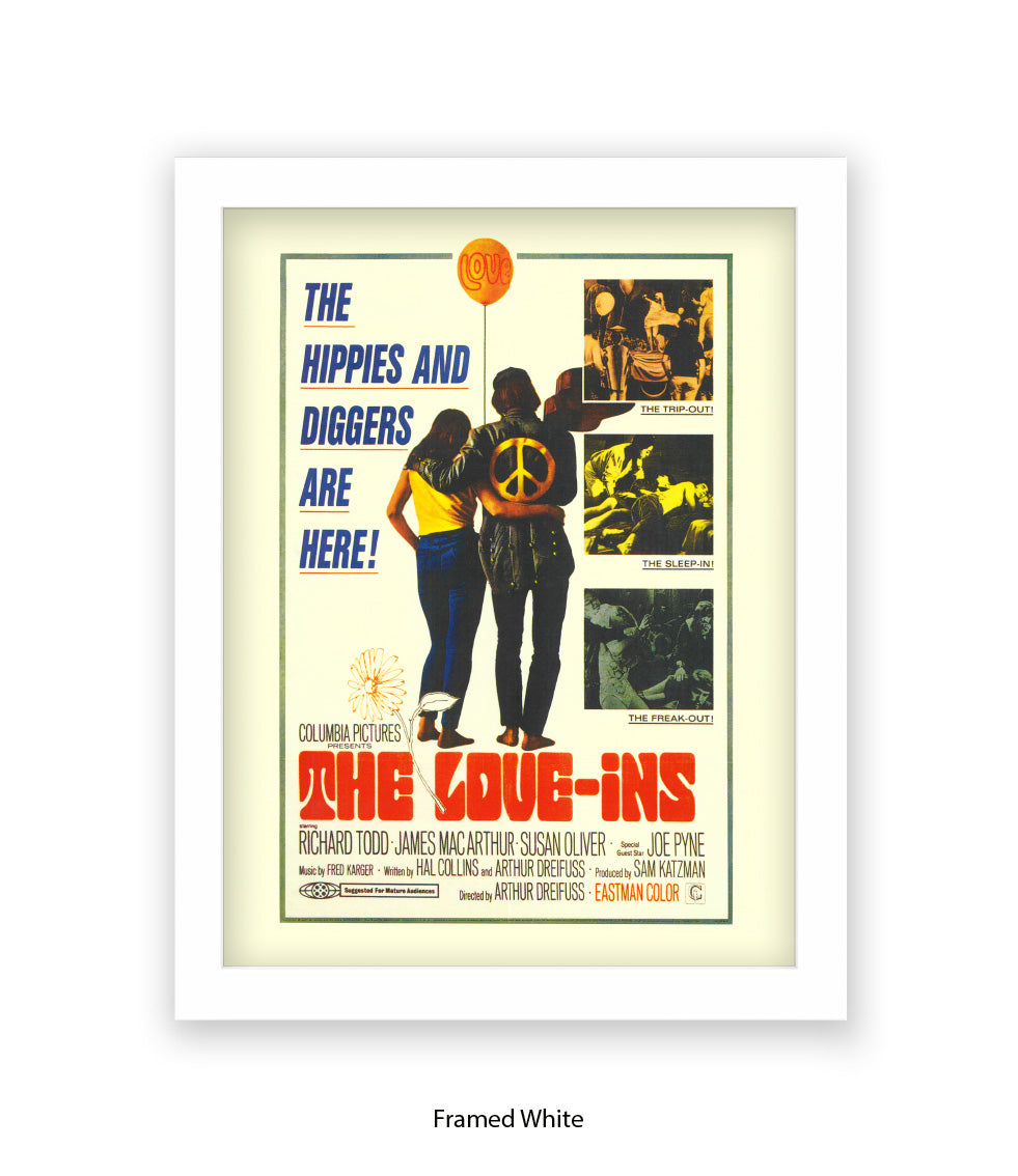 Love Inns - The Hippies & Diggers Are Here - Art Print