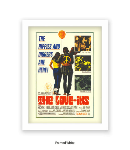 Love Inns - The Hippies & Diggers Are Here - Art Print
