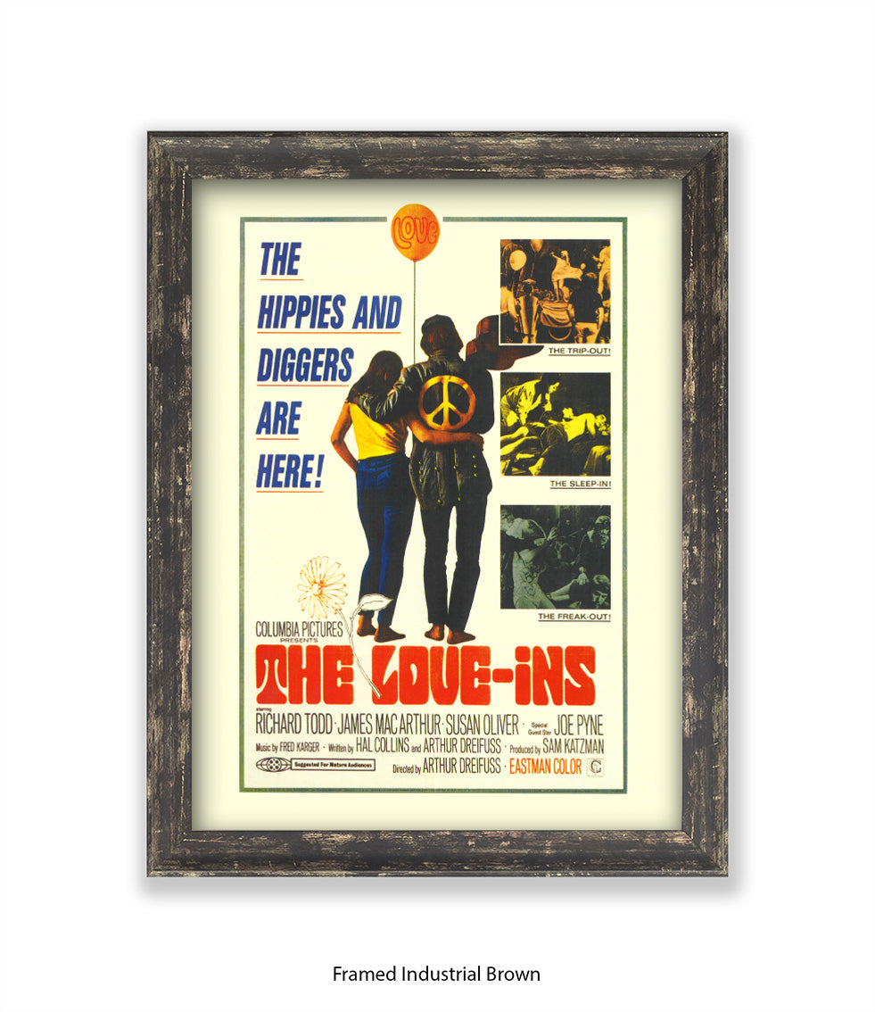 Love Inns - The Hippies & Diggers Are Here - Art Print