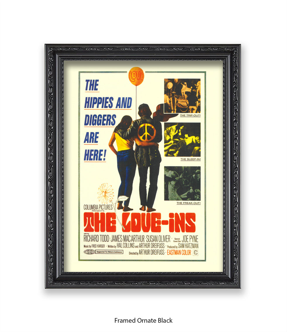 Love Inns - The Hippies & Diggers Are Here - Art Print