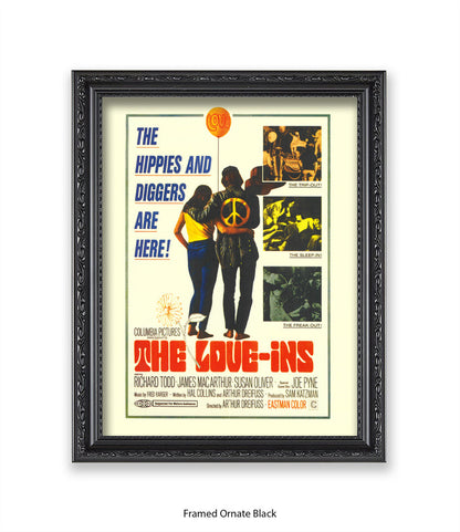 Love Inns - The Hippies & Diggers Are Here - Art Print