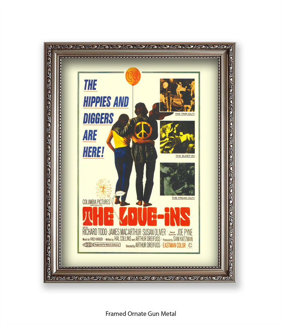 Love Inns - The Hippies & Diggers Are Here - Art Print