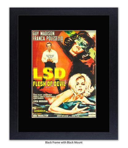 LSD - Flesh Of Devil - Art Print