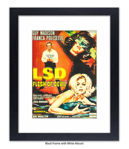 LSD - Flesh Of Devil - Art Print