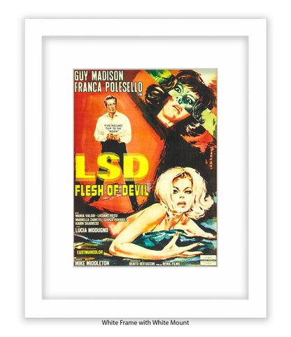 LSD - Flesh Of Devil - Art Print