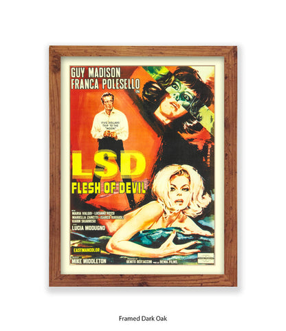 LSD - Flesh Of Devil - Art Print